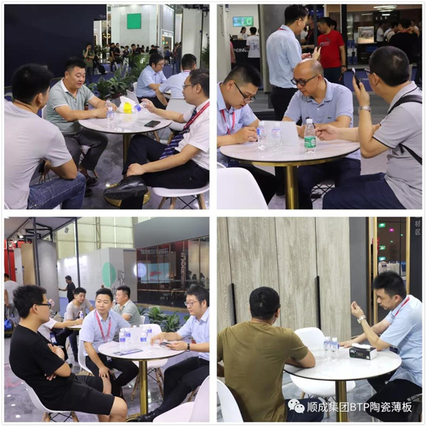 BTP展位吸引眾多參觀者進場參觀
